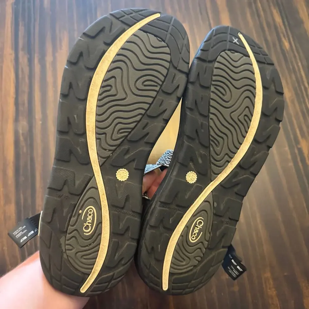 Chaco Z/Vol 2 Sandals Black and White Women's Size 10